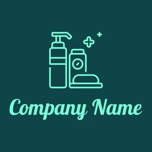 Personal hygiene logo on a Cyprus background - Nettoyage & Entretien