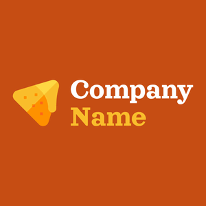 Nachos logo on a Harley Davidson Orange background - Alimentos & Bebidas