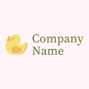 Dolly Rubber duck on a Lavender Blush background - Animali & Cuccioli