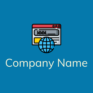 Domain registration on a Cerulean background - Tecnología