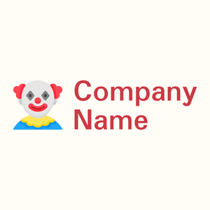 Gainsboro Clown on a Floral White background - Divertissement & Arts
