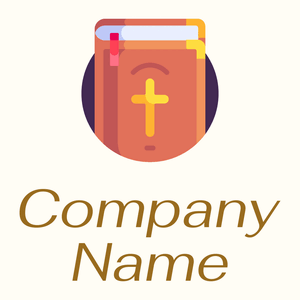 Illustration Bible on a Floral White background - Religión