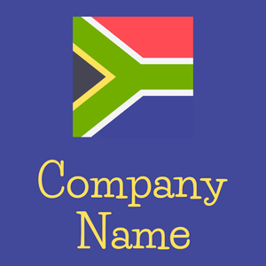 South africa on a Blue Gem background - Caridade & Empresas Sem Fins Lucrativos