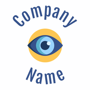 Eye logo on a White background - Medical & Farmacia