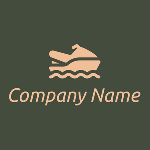 Sea scooter logo on a Cabbage Pont background - Auto & Voertuig