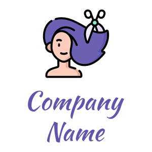 Hair cutting logo on a White background - Moda & Belleza