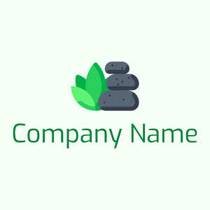 Spa logo on a Honeydew background - Spa & Estética