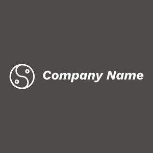 Feng shui logo on a Dune background - Abstrait