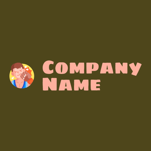 Punch on a Army green background - Sport