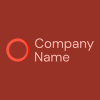 Sunset Orange Circle on a Burnt Umber background - Categorieën