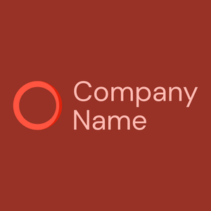 Sunset Orange Circle on a Burnt Umber background - Categorieën