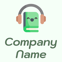 Green Audio book on a Honeydew background - Computadora