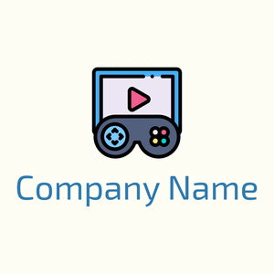 Videogame logo on a Ivory background - Giochi & Divertimento