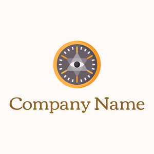 Esoteric logo on a Seashell background - Abstrait