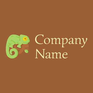 Wild Willow Chameleon on a Indochine background - Animaux & Animaux de compagnie