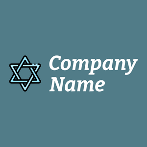 Judaism logo on a Paradiso background - Religious