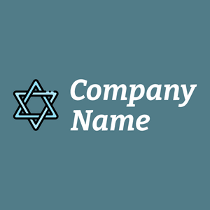 Judaism logo on a Paradiso background - Religion et spiritualité
