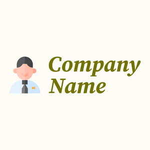 Inspector logo on a Floral White background - Empresa & Consultantes