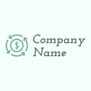 Circular economy logo on a Azure background - Negócios & Consultoria