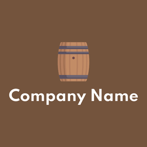 Barrel on a Old Copper background - Comida & Bebida