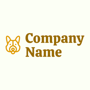 Corgi logo on a Ivory background - Animales & Animales de compañía
