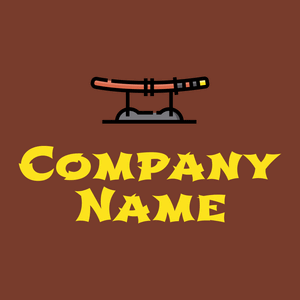 Katana logo on a Copper Canyon background - Sports