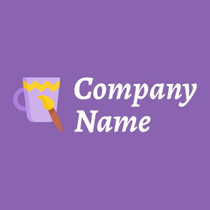 Mug logo on a Purple Mountain's Majesty background - Bau & Werkzeuge