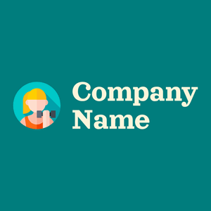 Bodybuilding on a Teal background - Sport