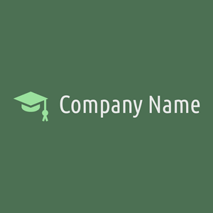 Graduation hat logo on a Killarney background - Automobili & Veicoli