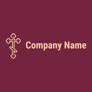 Orthodox logo on a Claret background - Community & Non-Profit