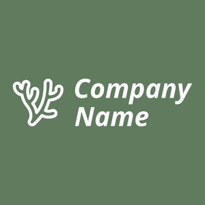 Coral logo on a Finlandia background - Abstract