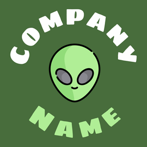 Alien on a Fern Green background - Spiele & Freizeit