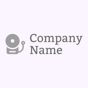 Fire alarm logo on a Magnolia background - Sécurité