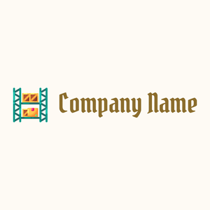 Inventory logo on a Floral White background - Abstrait