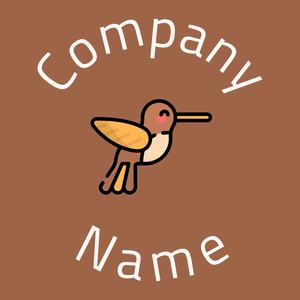 Hummingbird on a Sante Fe background - Animais e Pets