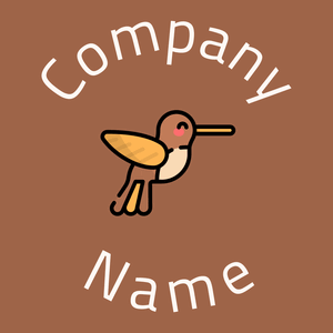 Hummingbird on a Sante Fe background - Animali & Cuccioli