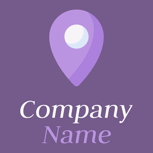 Location logo on a Butterfly Bush background - Domaine des communications