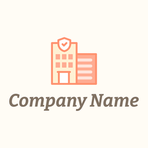 Company logo on a Floral White background - Bau & Werkzeuge