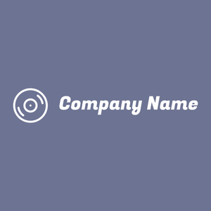 Vinyl logo on a Slate Grey background - Entertainment & Arts