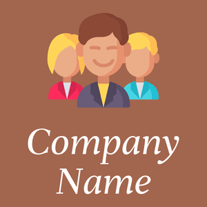 Man logo on a Sante Fe background - Entreprise & Consultant
