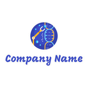 Dna logo on a White background - Technologie