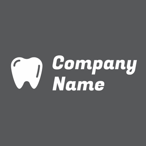 Tooth logo on a Bright Grey background - Médicale & Pharmaceutique