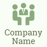 Meeting logo on a green background - Domaine de l'architechture