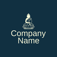 Logotipo budista - Religión Logotipo