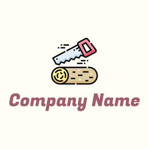 Woodworking logo on a Ivory background - Construcción & Herramientas