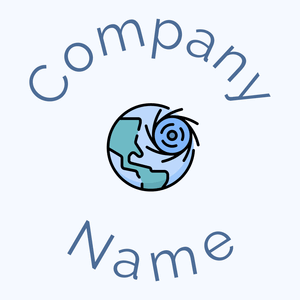 Cyclone logo on a Alice Blue background - Landscaping