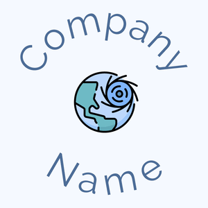 Cyclone logo on a Alice Blue background - Landschaftsgestaltung