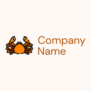 Snow crab on a Seashell background - Animais e Pets