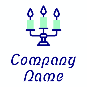 Candlelamp on a White background - Muebles de casa