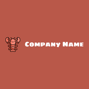 Lobster on a Chestnut background - Dieren/huisdieren
